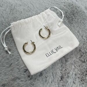 Ellie Vail gold hoop earrings